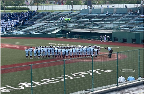 夏の高校野球広島県大会３回戦の報告です