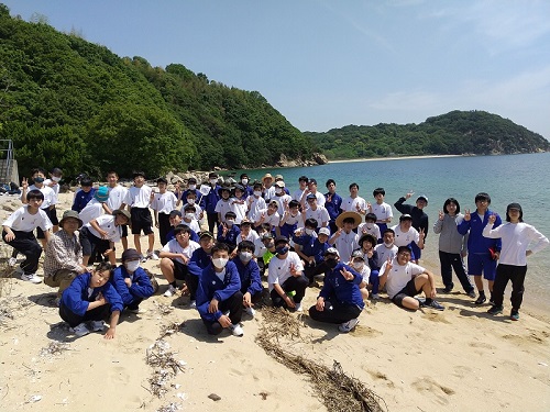 科学部：白石島に出かけてきました！