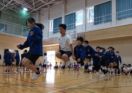 中１＆中２「中学校行事」を行いました！（５／１７（金））