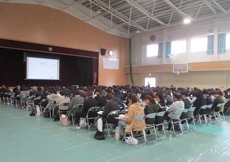 高校の新入生登校日でした！